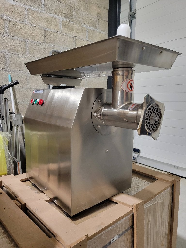 NIEUWE ROESTVRIJSTALEN HAKMOLEN 400 KG/U GARANTIE 6, Ophalen, Nieuw in verpakking, Bakkerij en Slagerij