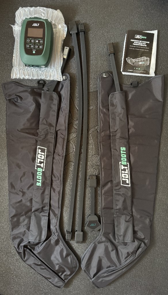 Bottes de compression Jolt (sous garantie), Enlèvement, Comme neuf, Appareil