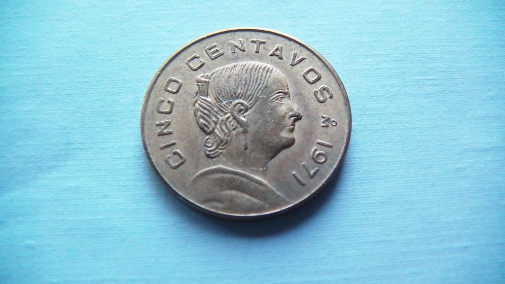 mexique 5 centavos 1971, Enlèvement