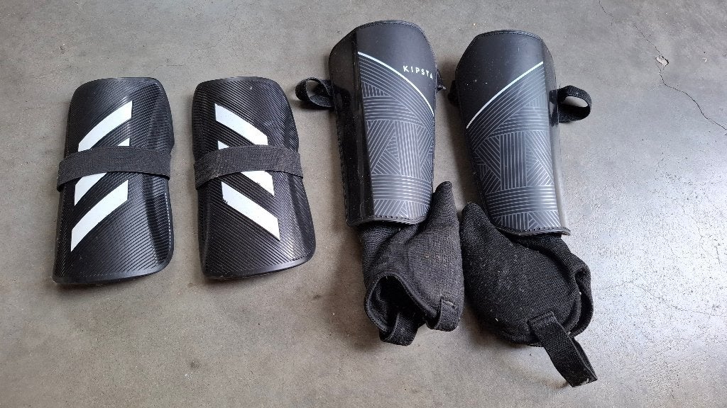 scheenlappen, Sport en Fitness, Voetbal, Ophalen, Zo goed als nieuw