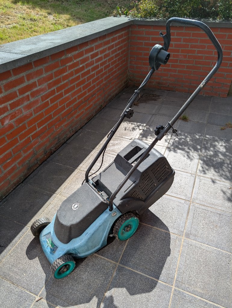 Tondeuse PowerPlus électrique, Jardin & Terrasse, Tondeuses à gazon, Démarrage électrique, Tondeuse rotative, Enlèvement, Utilisé