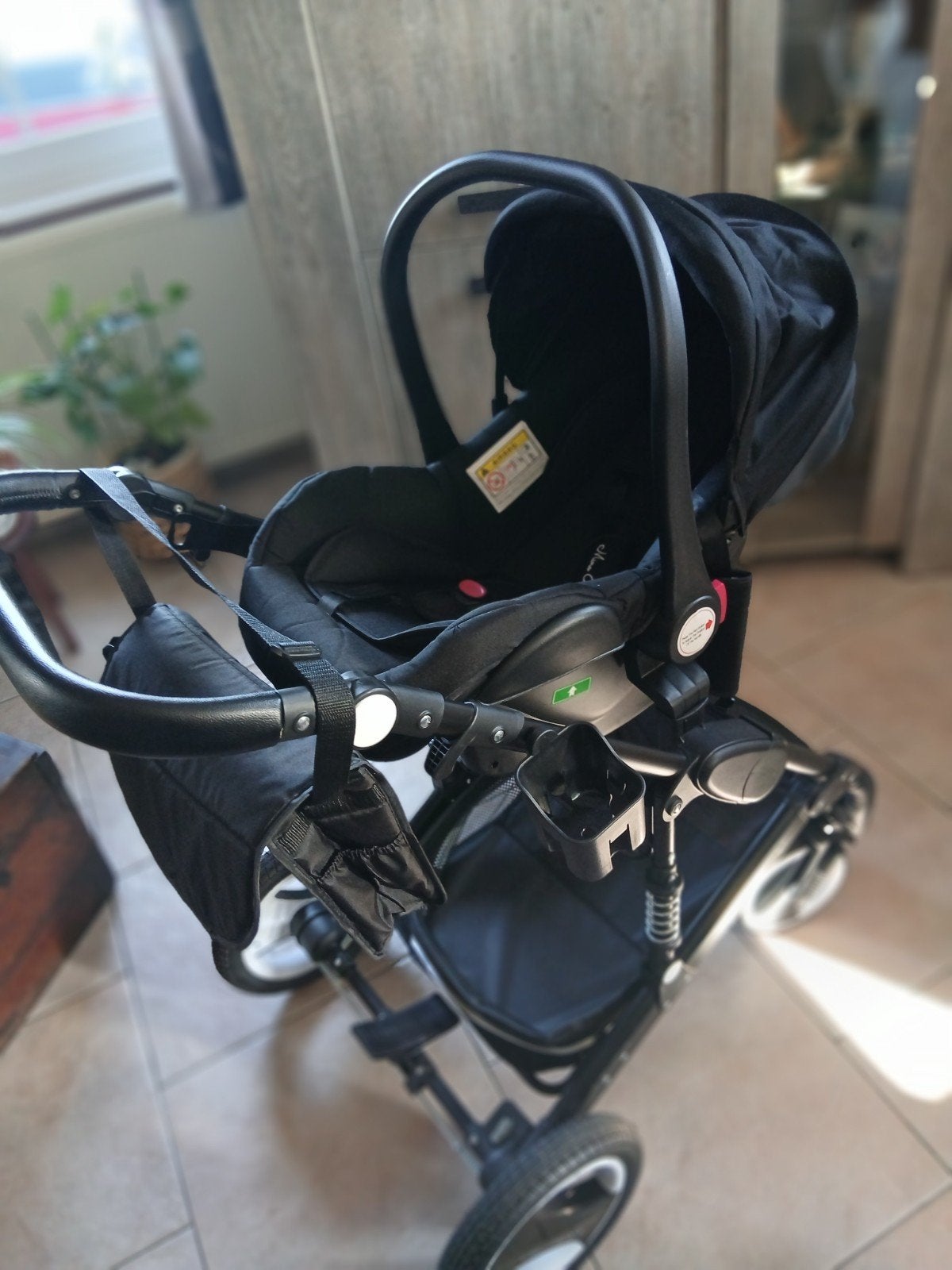 Poussette 3 en 1 de marque mino bambino état neuf, Enlèvement, Poussette