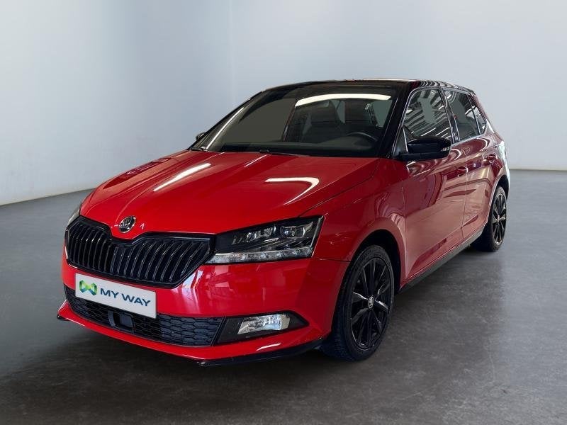Skoda Fabia Monte Carlo | 1.0 ess 95 cv | GPS | Carplay | Ca, Autos, Skoda, Rouge, Electronic Stability Program (ESP), Achat, Euro 6
