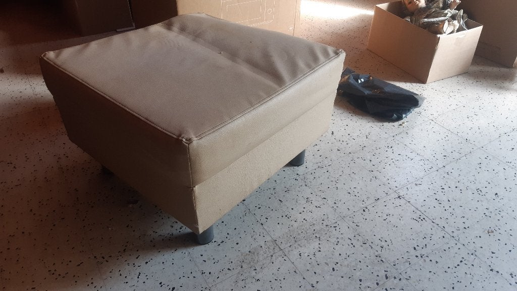 voetbank / poef, Ophalen, Gebruikt