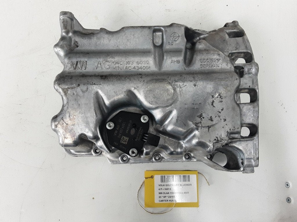 CARTER D'HUILE Volkswagen Golf VIII (CD1) (04C1036030), Volkswagen, Volkswagen AG, Utilisé, Kundenbetreuung@volkswagen.de