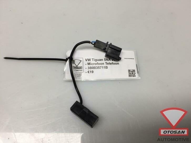 vw tiguan 5na 2018 microfoon telefoon 3b0035711b, Gebruikt, Volkswagen, Volkswagen AG, Vw@volkswagen.de