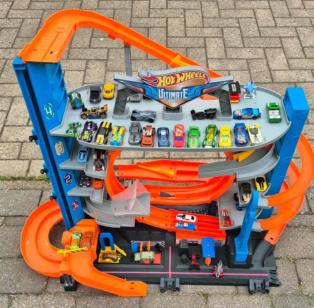 Hot Wheels Ultimate Garage (zonder auto's), Kinderen en Baby's, Ophalen, Hot Wheels