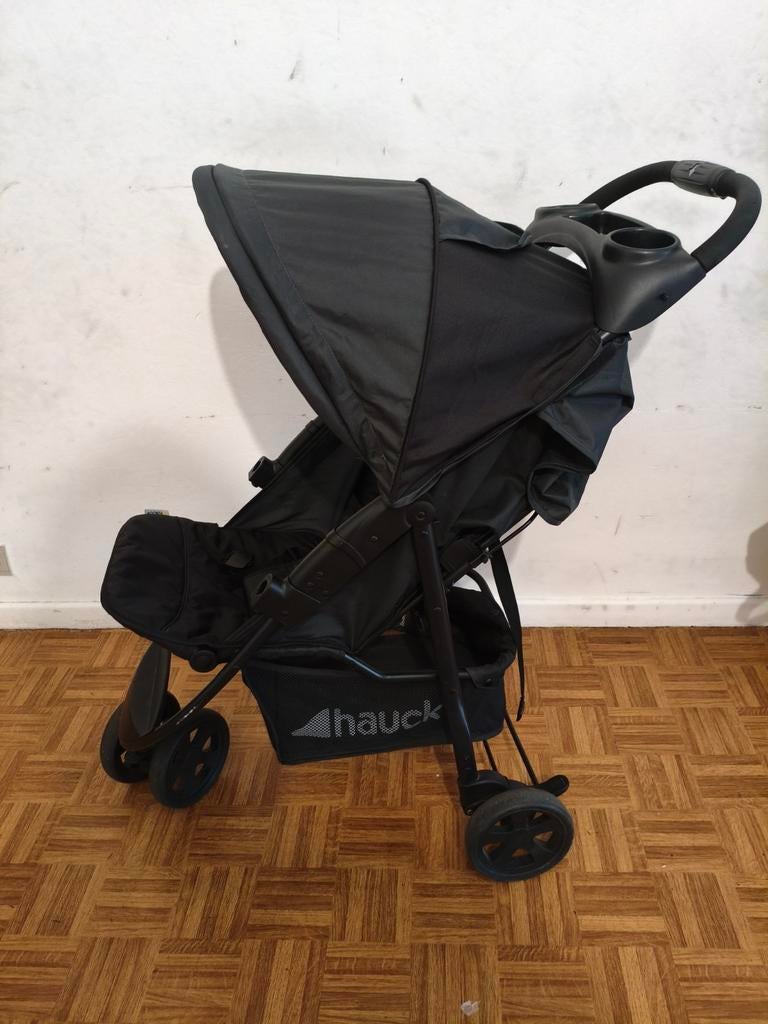 Hauck Citi Neo II Buggy – Lichtgewicht & Compact – Zwart, Kinderen en Baby's, Buggy's, Zo goed als nieuw, Overige merken, Regenhoes