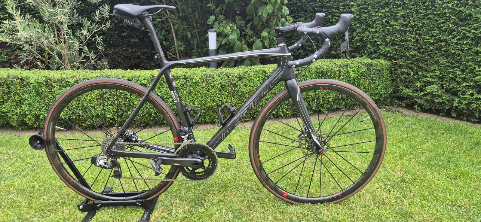 MERIDA SCULTURA 9000 E  SRAM RED ETAP S/M gewicht 7.28 kg, Fietsen en Brommers, Ophalen, Carbon