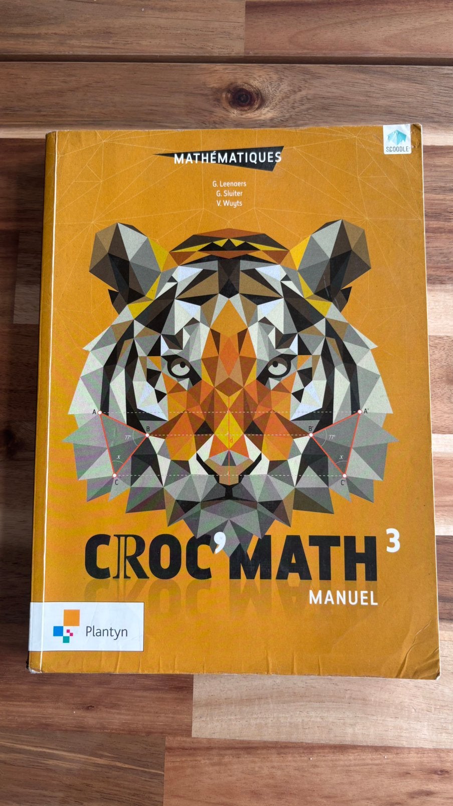 Manul CROC MATH 3, Enlèvement ou Envoi, Utilisé, Secondaire, Mathématiques A