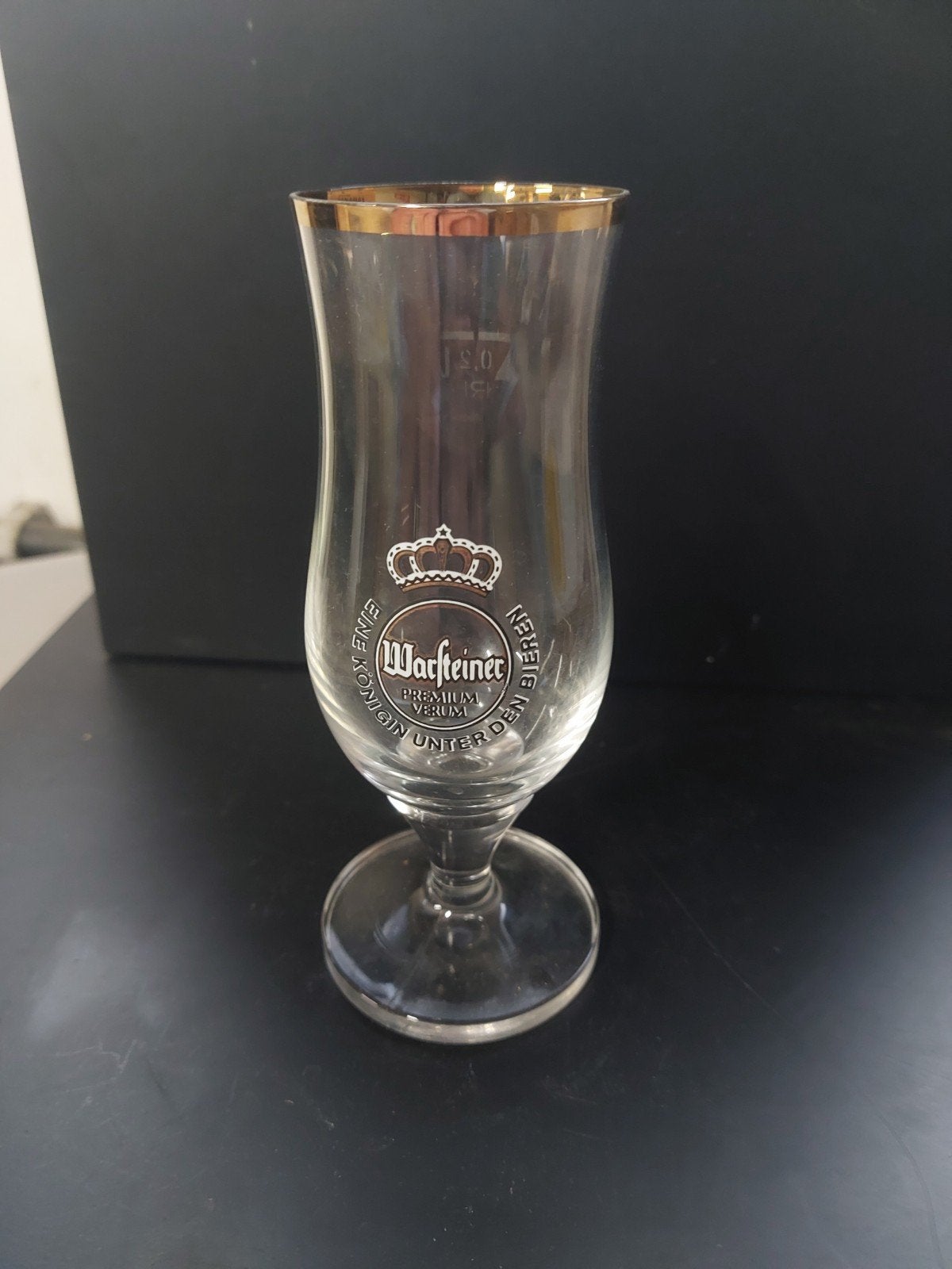 verre de dégustation Warfteiner vieux, Collections, Enlèvement ou Envoi, Neuf, Verre à bière