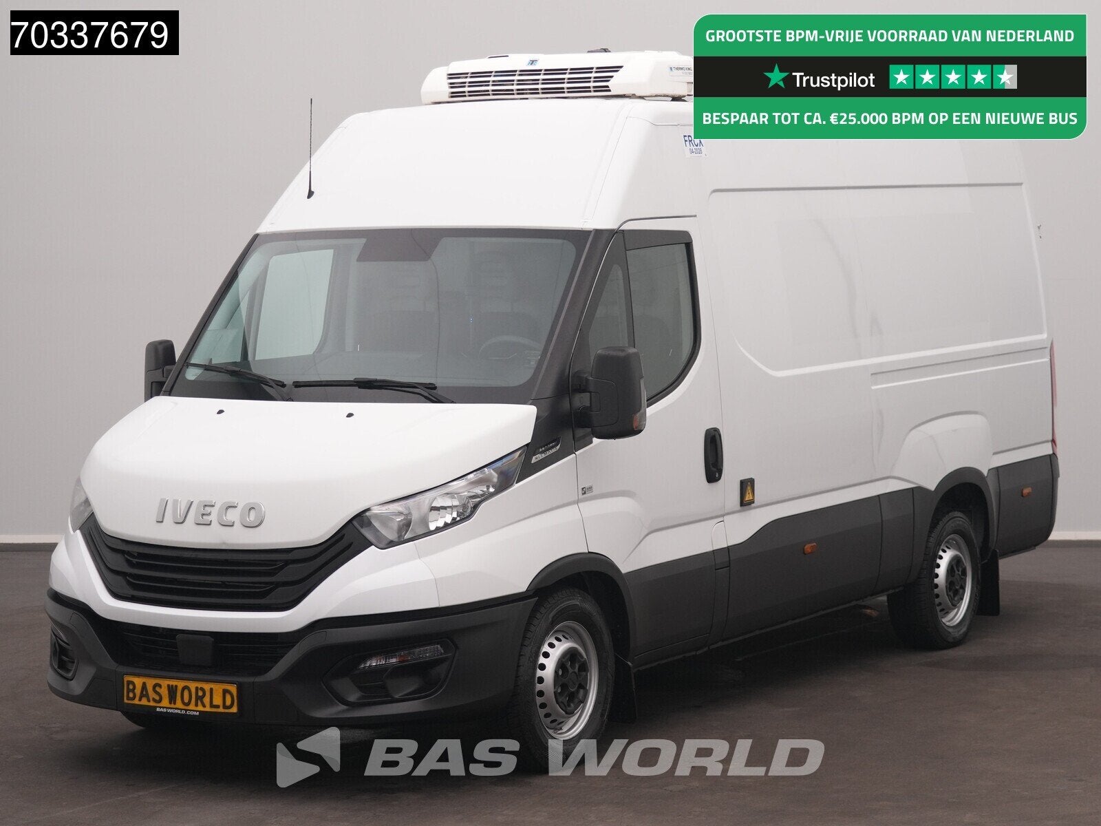 Iveco Daily 35S16 Automaat Koel/Vrieswagen Kerstner Thermoki, Autos, Achat, Euro 6, Entreprise, Tissu