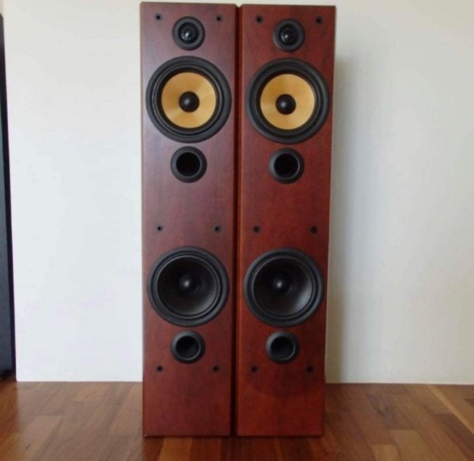 B&W preference 5 p5 3-weg luidsprekers met kevlar driver, Ophalen, Stereo speakers, Gebruikt, 120 tot 150 watt