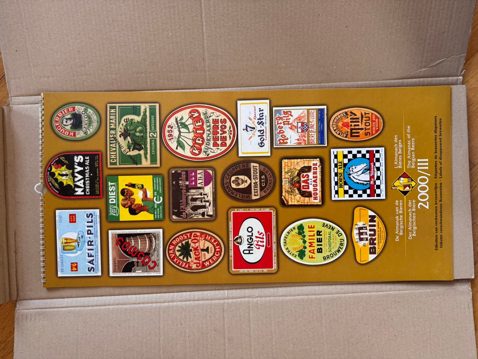 Bier kalender 2000, Ophalen
