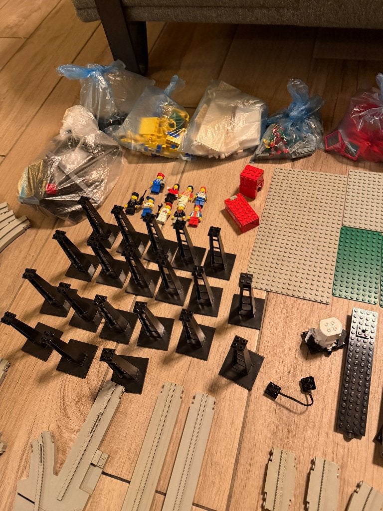 Lego 6399 Airport Shuttle monorail en 6347, Ophalen of Verzenden, Compleet, Lego