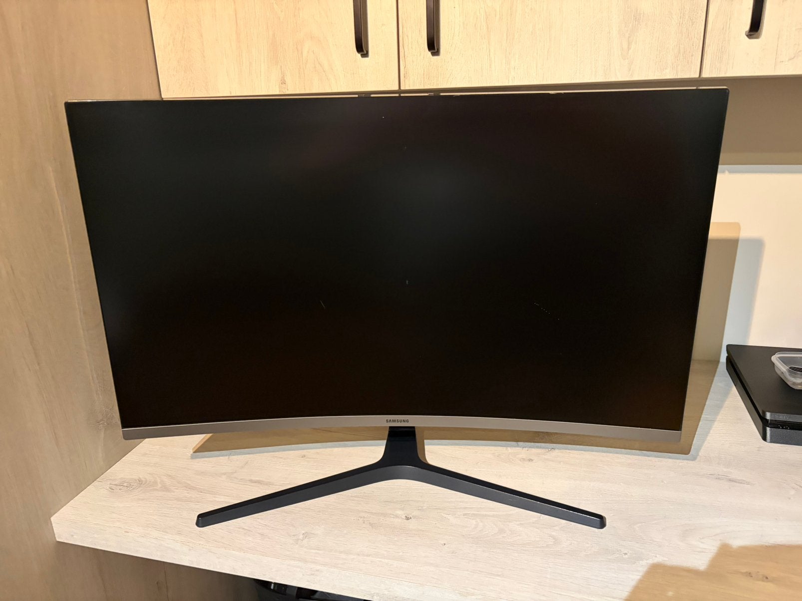 Samsung monitor curved, Ophalen, Zo goed als nieuw, Gaming