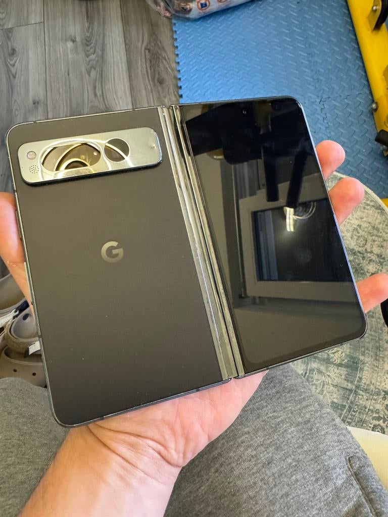 Google Pixel Fold - Zwart, Computers en Software, Android Tablets, Ophalen, Zo goed als nieuw