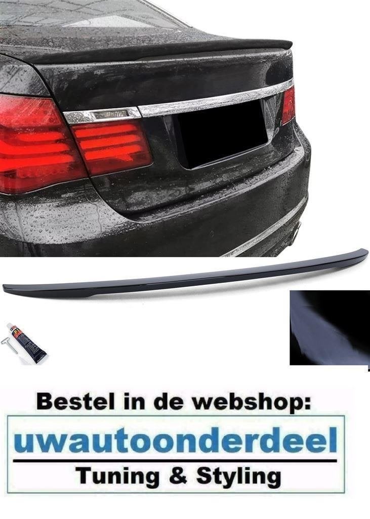 Kofferklep Spoiler Achterklep Glans Zwart Voor Bmw 7 Serie F, Verzenden
