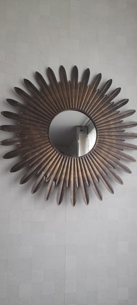 Miroir en forme de soleil, Maison & Meubles, Accessoires pour la Maison | Miroirs, Moins de 100 cm, Rond, Enlèvement, Utilisé