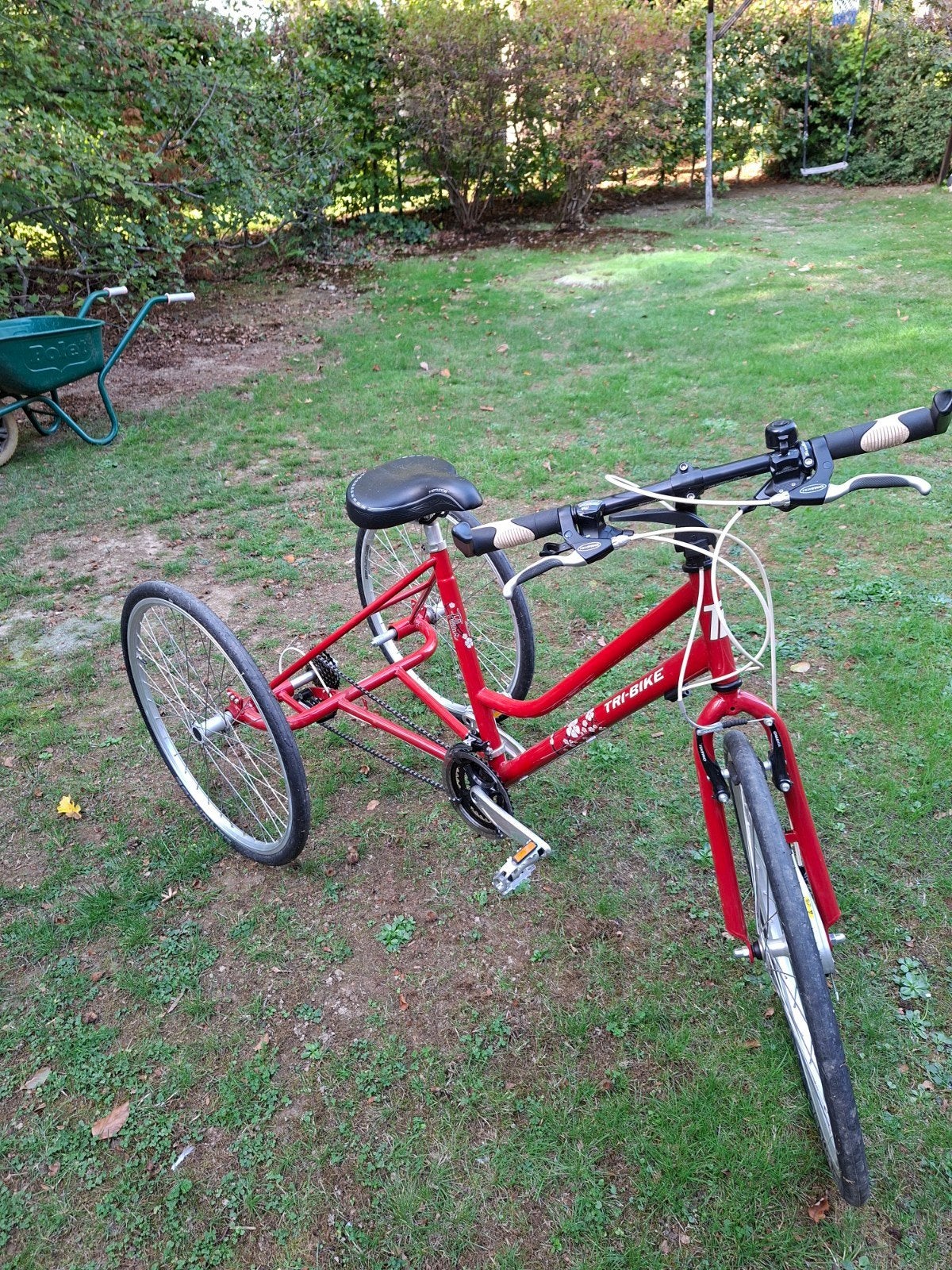tricycle rouge, Enlèvement, Neuf
