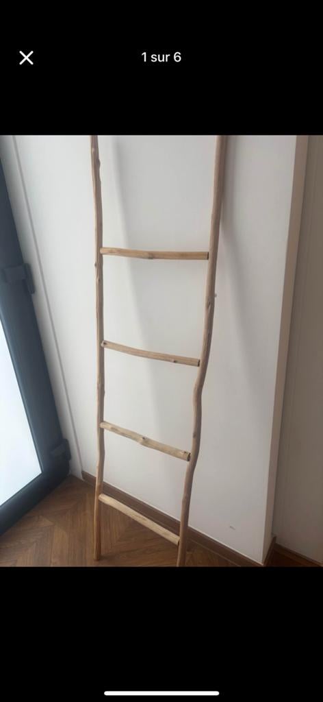 Echelle bois decorative maisons du monde, Enlèvement, Neuf, Bois