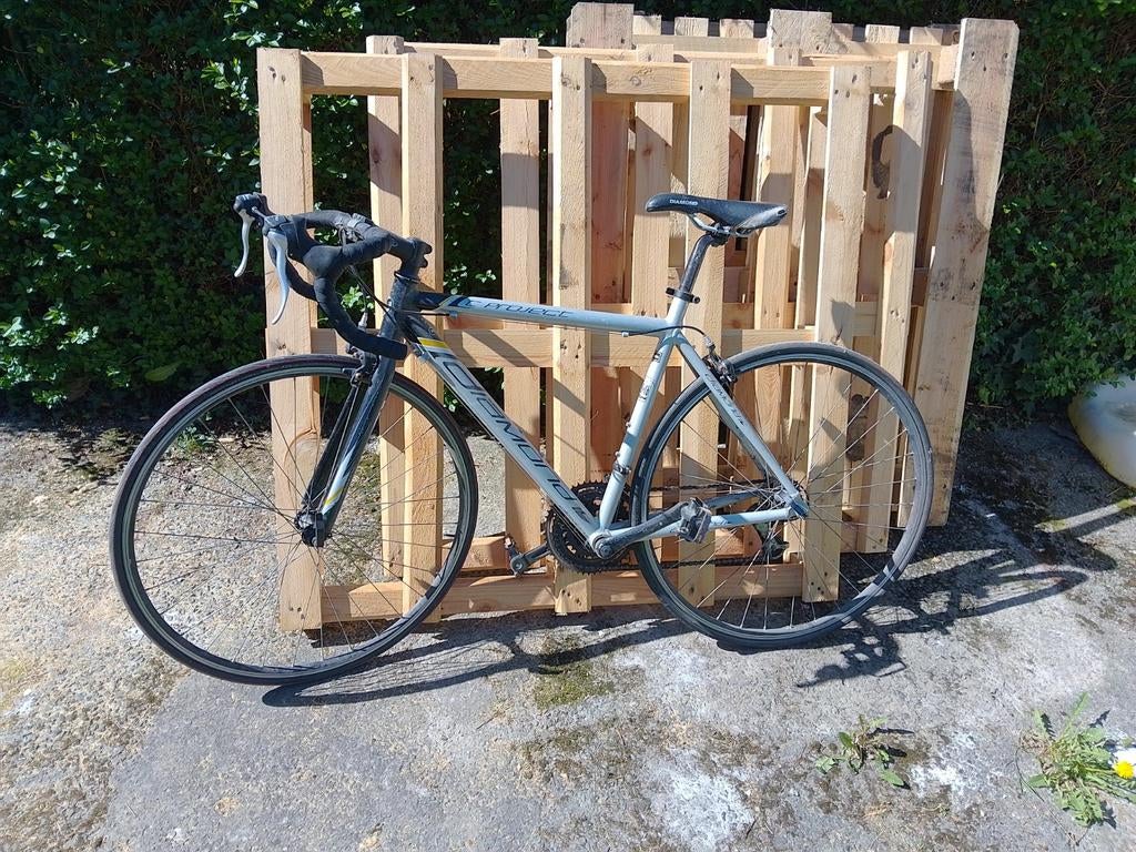 Velo course aluminium 52 cm
Diamond, Vélos & Vélomoteurs, Autres marques, Frein sur jante, 49 à 53 cm, Utilisé