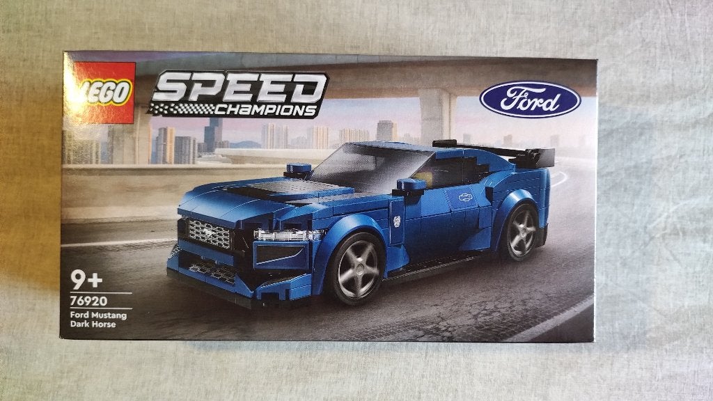 LEGO Speed Champions 76920 – Ford Mustang Dark Horse – Nieuw, Neuf, Enlèvement ou Envoi, Lego, Ensemble complet