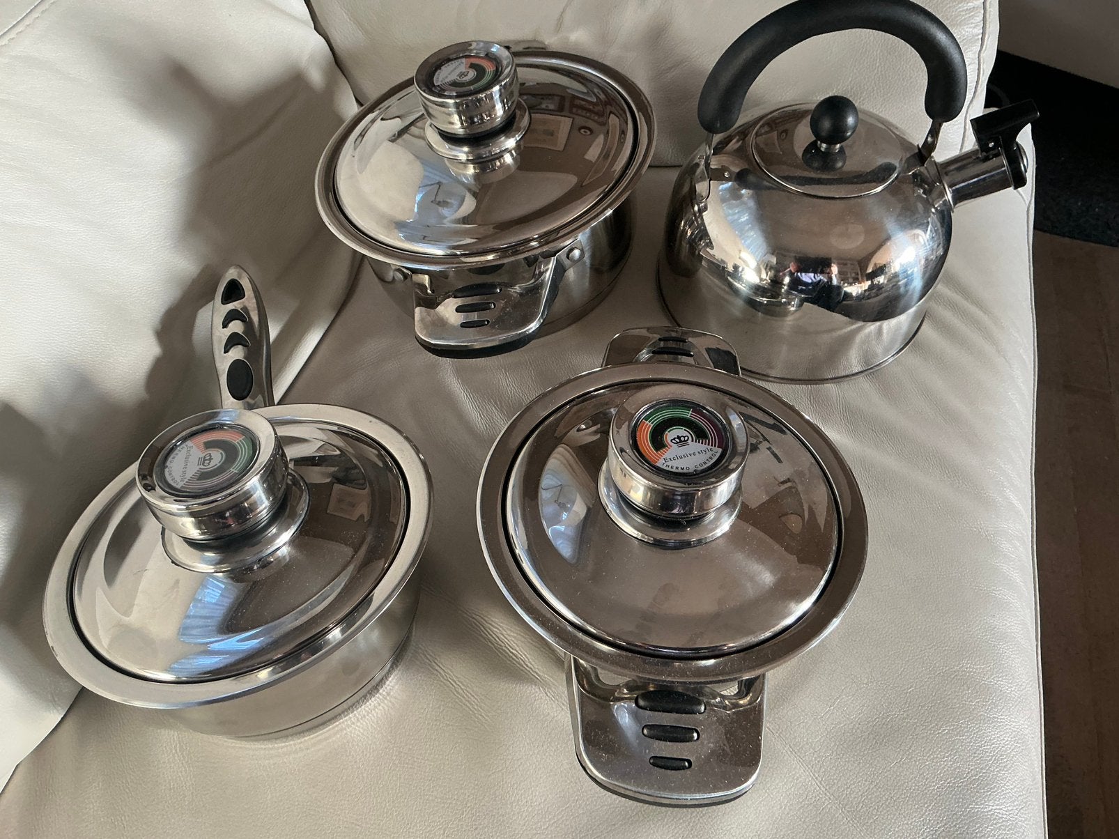 Casserole, Inox, Enlèvement ou Envoi, Comme neuf, Autres marques