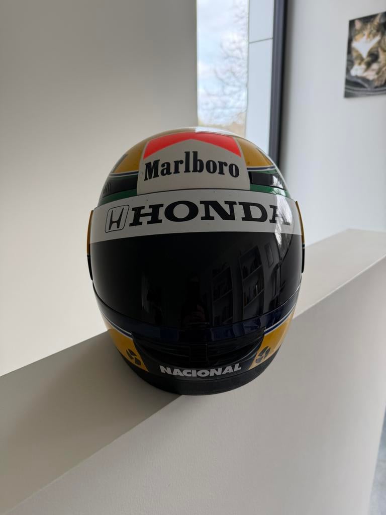 Replica Helm Ayrton Senna -1992, Ophalen