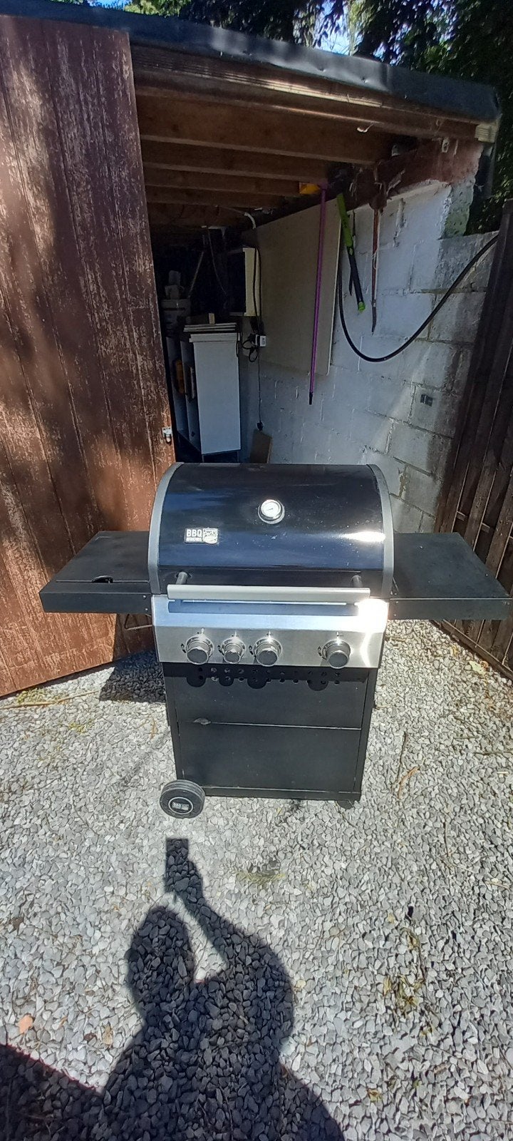 Barbecue au gaz, Enlèvement