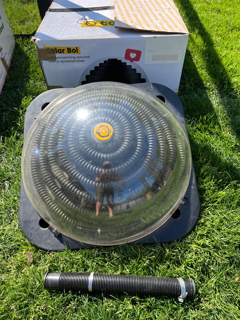 3 solarverwarmingsbollen voor opzetzwembad, Tuin en Terras, Zwembad-toebehoren, Ophalen, Gebruikt, Verwarming