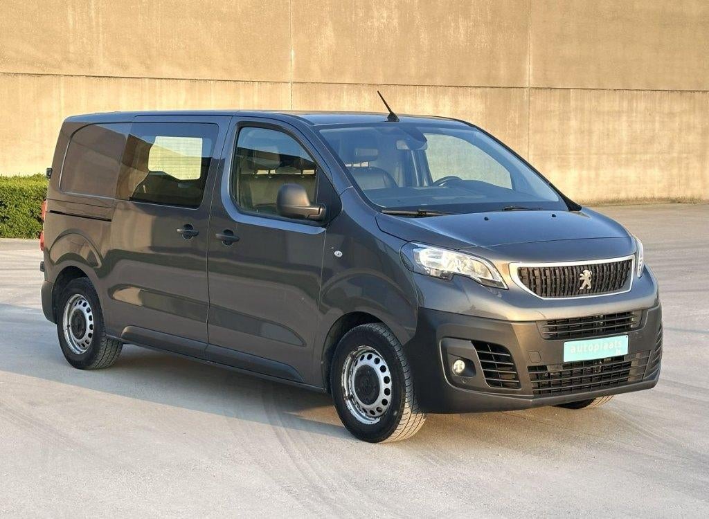 Peugeot Expert Long 2019 Eerste eigenaar Dodehoek Airco, 75 kW, USB, Bedrijf, Zilver of Grijs