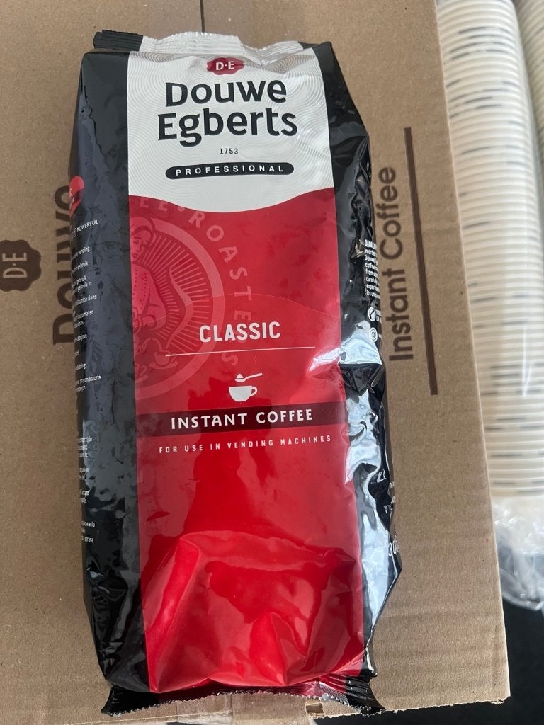 12x Douwe Egberts Classic instant koffie 300 g, Ophalen