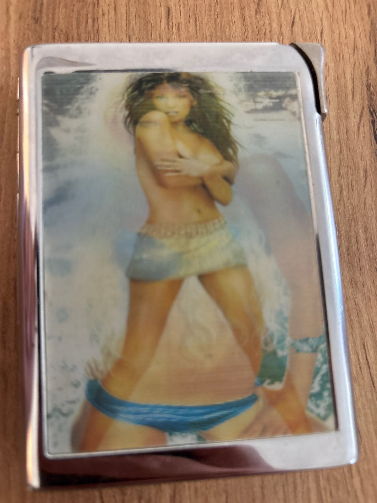 Étui à cigarettes Vintage Champ avec Briquet Intégré, Enlèvement ou Envoi, Utilisé