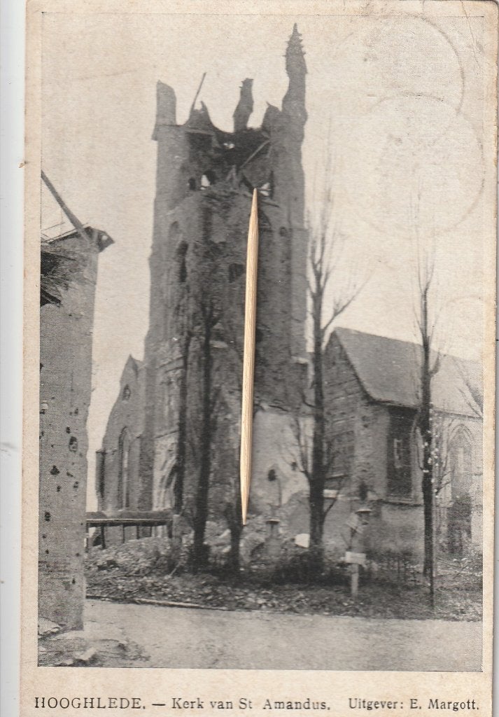 Militaria 1914-18 : Hooglede, Verzenden