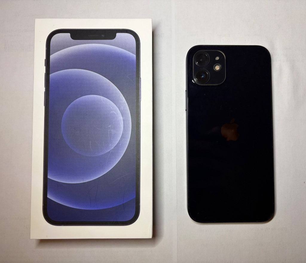 IPhone 12 Black 128Go comme neuf, 128 GB, Comme neuf, Enlèvement, IPhone 12