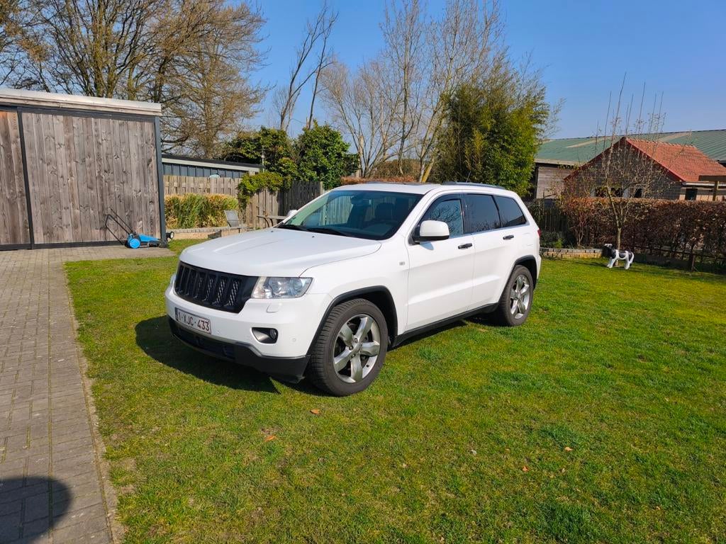 Jeep Grand Cherokee lichte vracht 3.0 crd 3500kg trekgewicht, Automaat, Euro 5, Zwart, Navigatiesysteem