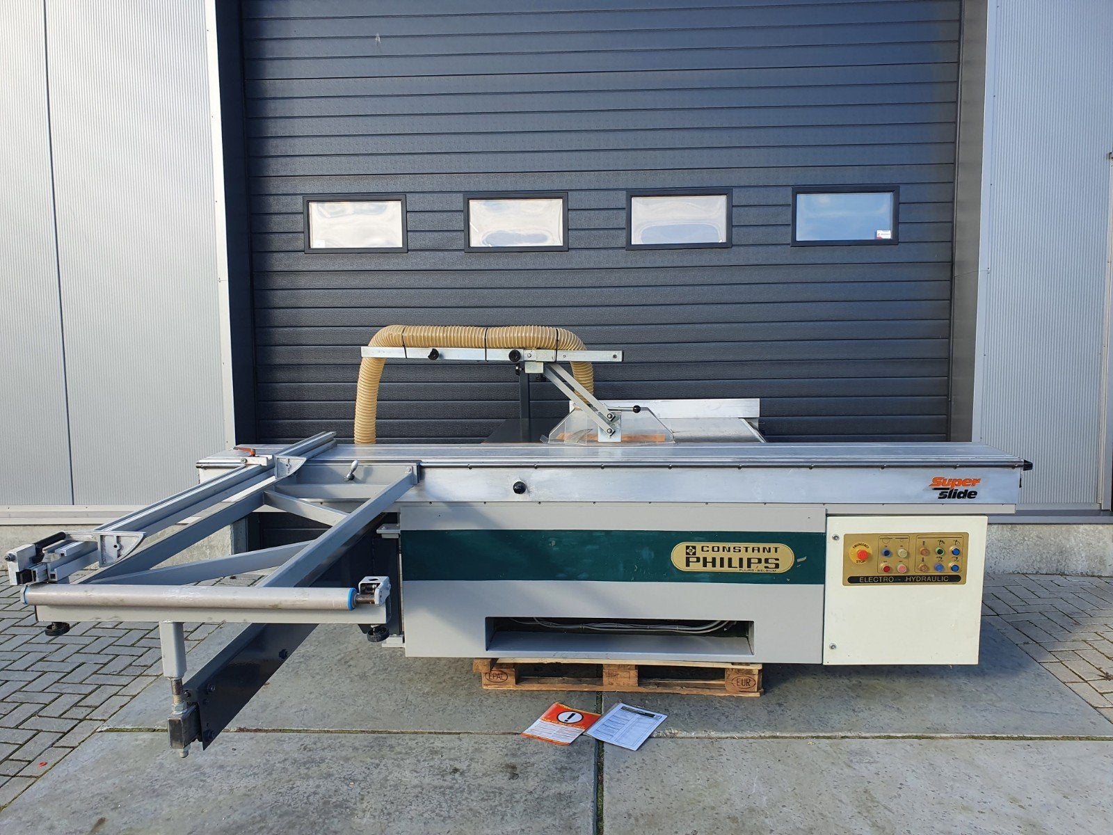 Constant Philips formaatzaag 3250mm 45graden paneelzaag **, Zakelijke goederen, Ophalen of Verzenden