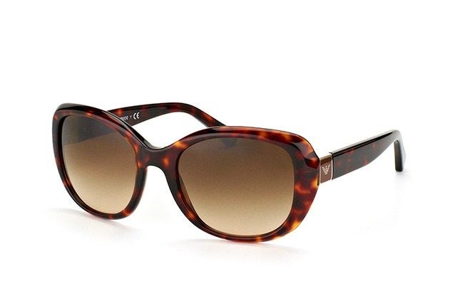 Prachtige Emporio Armani Dames Zonnebril – In Nieuwstaat!, Enlèvement ou Envoi, Comme neuf, Brun, Lunettes de soleil