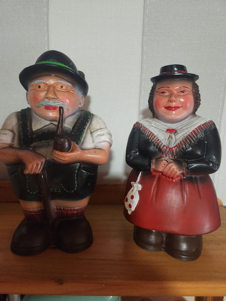 2 oude spaarpotten samen 12 euro, Verzamelen, Spaarpotten, Ophalen of Verzenden