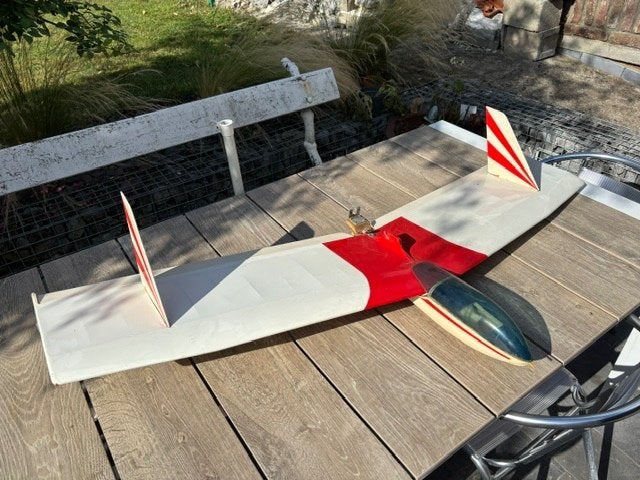 Avion aile volante RC Robbe Vintage Geier, Enlèvement, Utilisé, Électro