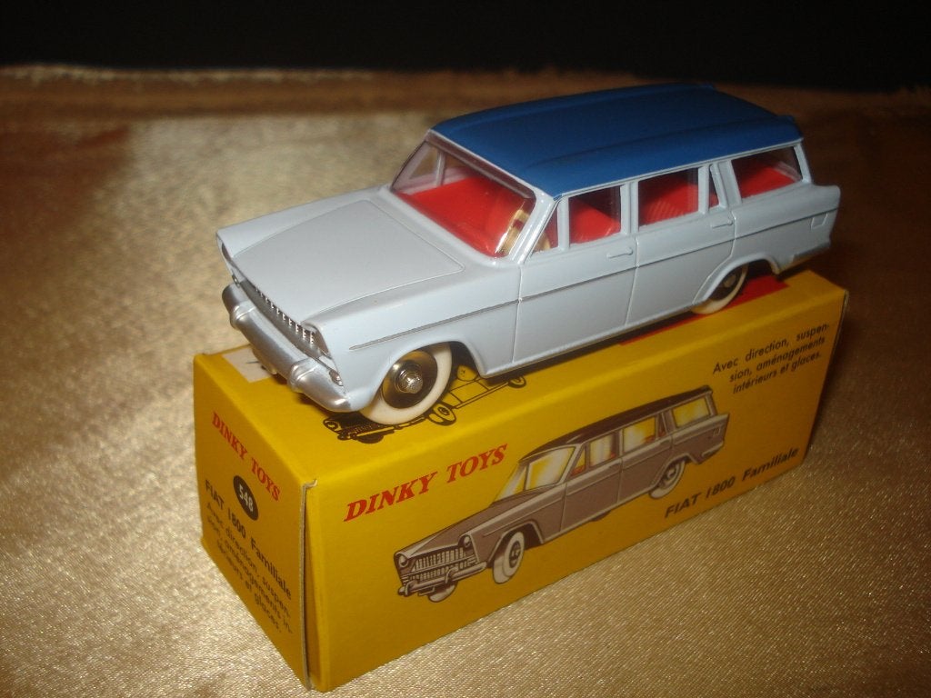 DINKY TOYS Fiat 1800 Familiale Réédition + Boîte, Enlèvement ou Envoi, Neuf, Voiture, Dinky Toys