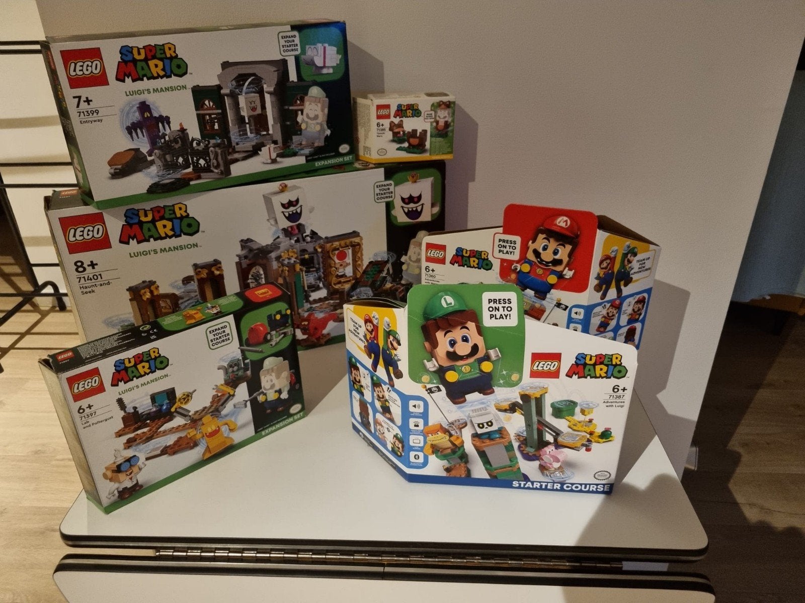 Super mario lego uitbreidingssets, Ophalen, Compleet, Lego