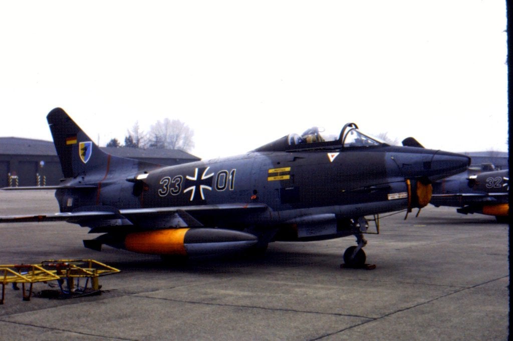 5 diapositives - Avion Fiat G91 - Force aérienne allemande, Collections, Objets militaires | Général, Envoi, Armée de l'air, Photo ou Poster