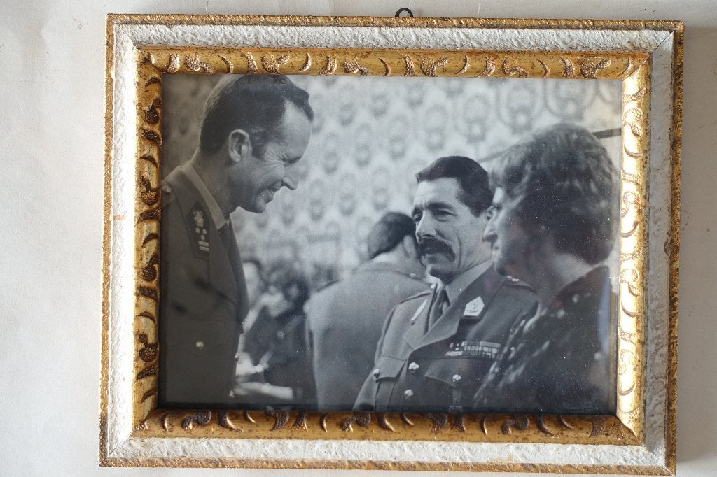 RYL #17 - FOTO KONING BOUDEWIJN IN GESPREK MET RSM 2JP, Enlèvement ou Envoi, Utilisé, Carte, Photo ou Gravure