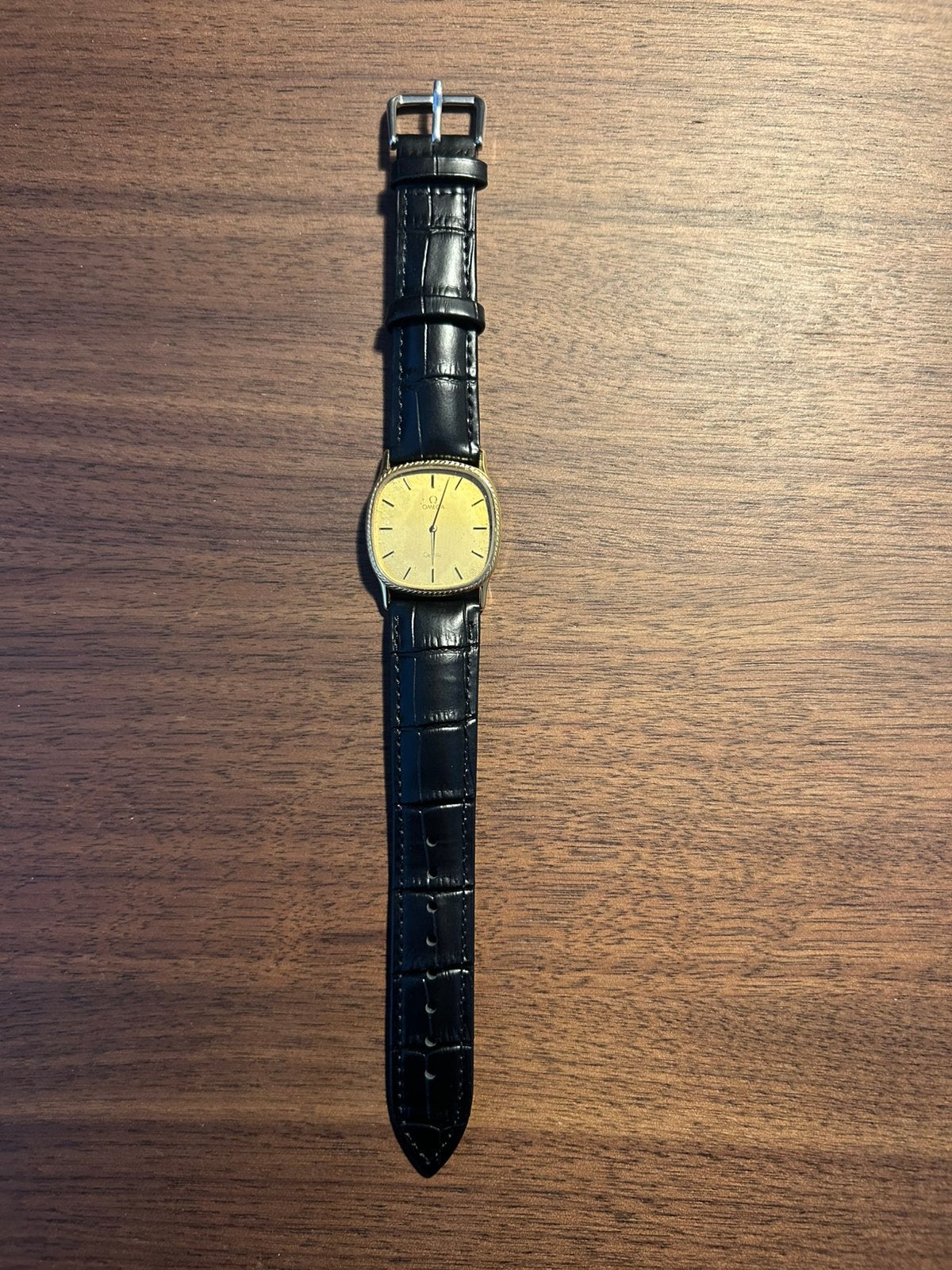 Omega De Ville Vintage Quartz, Enlèvement, Montre-bracelet, Omega, 1960 ou plus tard