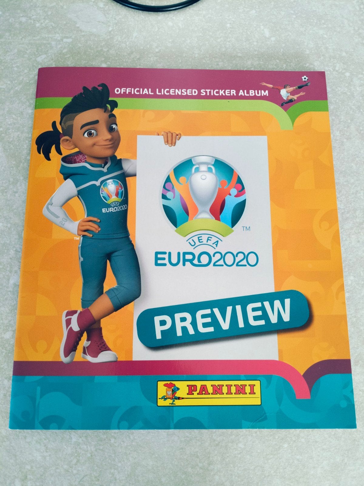 compleet Panini album Euro 2020 preview, Collections, Articles de Sport & Football, Enlèvement ou Envoi