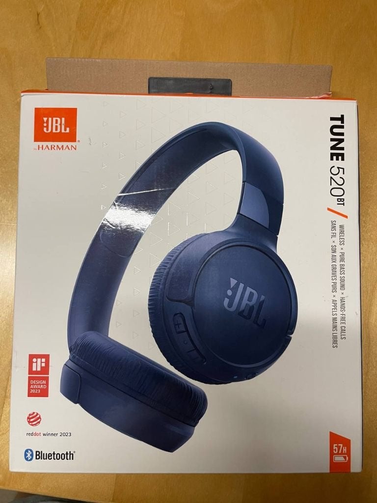 JBL Tune 520BT Bluetooth Hoofdtelefoon, Audio, Tv en Foto, Hoofdtelefoons, JBL, Ophalen of Verzenden, Zo goed als nieuw, Draadloos
