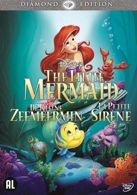 Disney dvd - De kleine zeemeermin - Gouden rugnummer 31, Ophalen of Verzenden