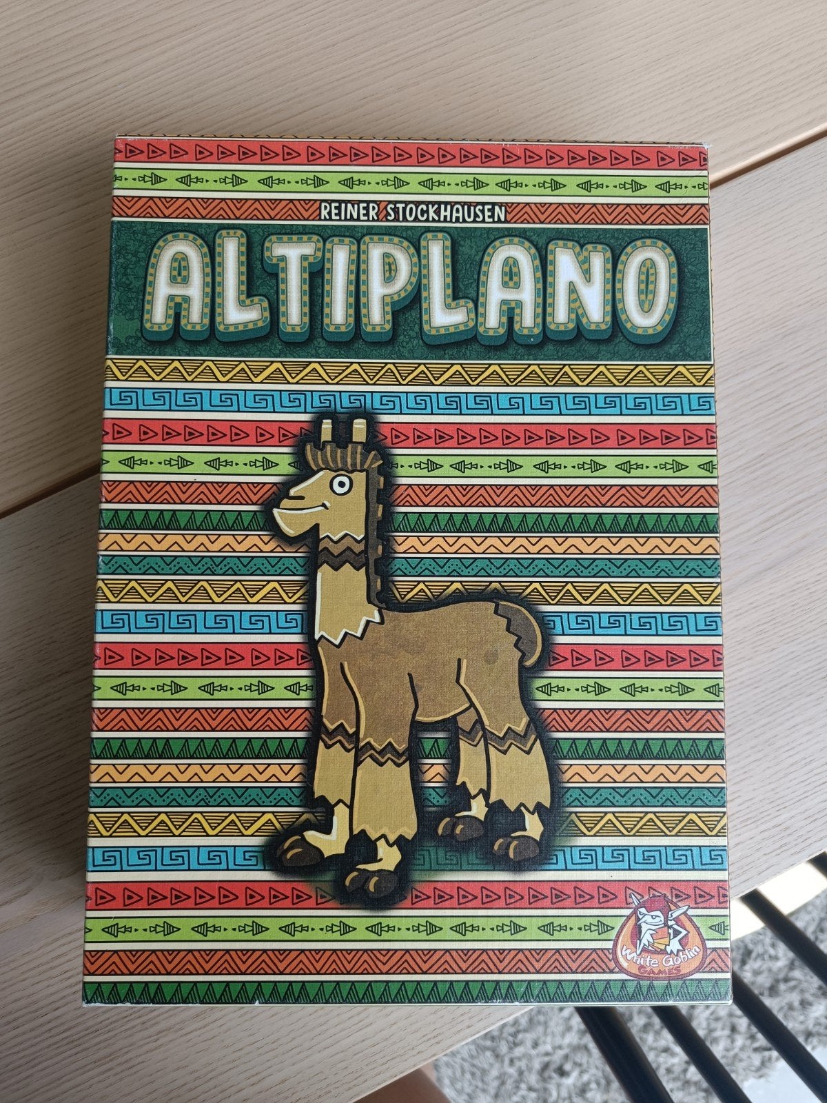 Altiplano / bordspel / gezelschapsspel, Ophalen